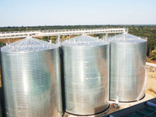 flour storage silos
